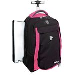 Heys USA EPAC03 ROLLING BACKPACK W SIDE LOADING LAPTOP - PINK