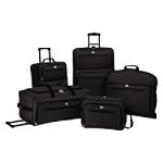 American Tourister Impulse 5 Piece Luggage Set - Black