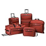 American Tourister Impulse 5 Piece Luggage Set - Burnt Orange