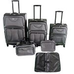 Ingear Corp. 6 Piece Spinner Luggage Set