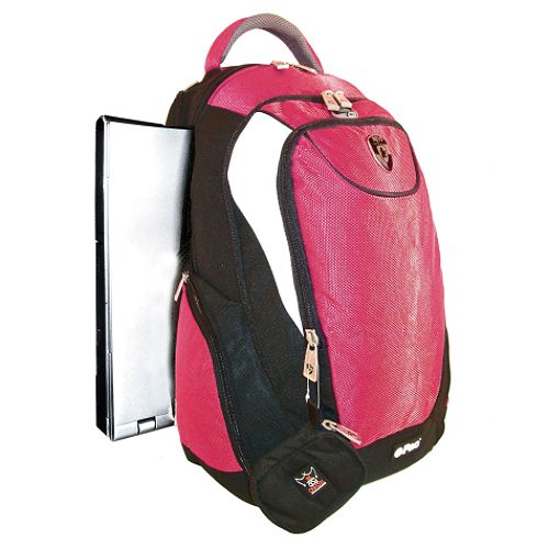 Heys USA EPAC05 BACKPACK W SIDE LOADING LAPTOP - PINK