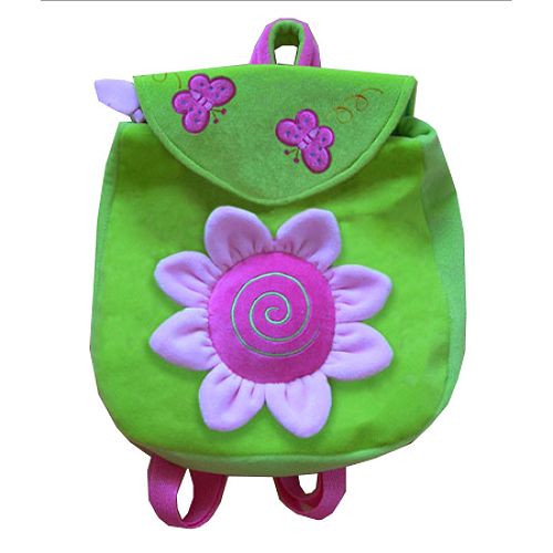 Sassafras Plush Flower Backpack