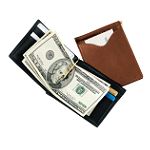 Royce Leather Men's Cash Clip Wallet with Outside Pocket