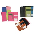 Royce Leather Top Grain Napa Passport Ticket Holder