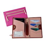 Royce Leather Passport Travel Wallet