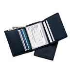 Royce Leather Men's Tri-Fold Wallet