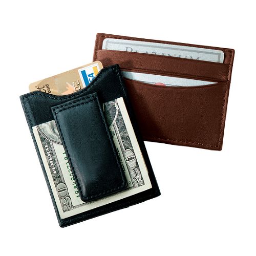 Royce Leather Magnetic Money Clip Wallet