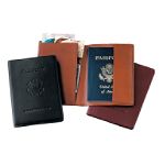 Royce Leather Debossed Passport Jacket