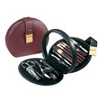 Royce Leather Ladies Travel Manicure - Cosmetic Set