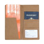 Royce Leather Passport Ticket Holder