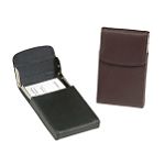 Royce Leather Vertical Framed Card Case