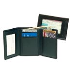 Royce Leather Men's Trifold with Double ID Window