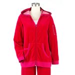 New Additions Zip Front Hoodie With Pocket Detail