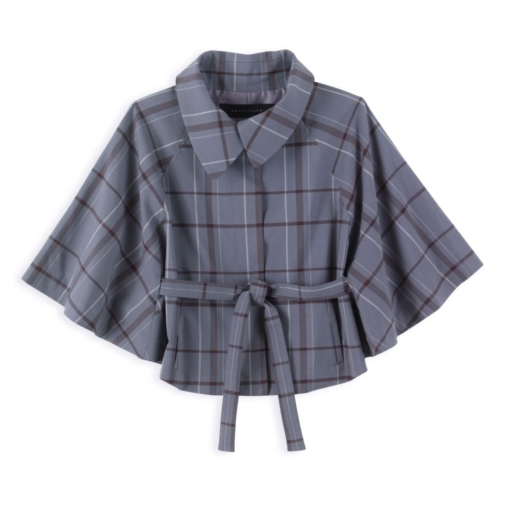 Apostrophe Women's Plus Cape Jacket