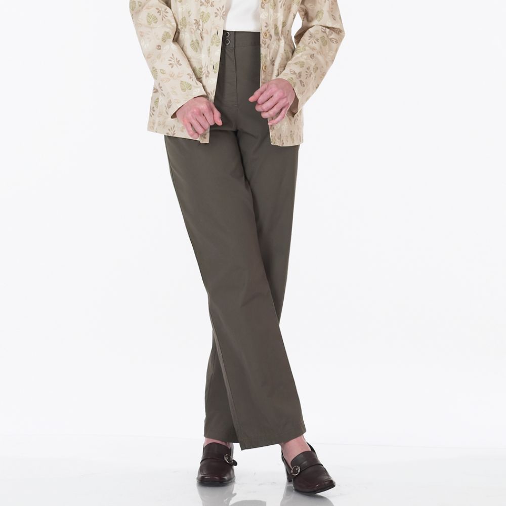 Classic Elements Women's Plus Belted Pant