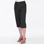 Classic Elements Women's Plus Web Belted Crop