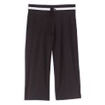 Bold Spirit Petite Crop Pant with Contrast Waistband