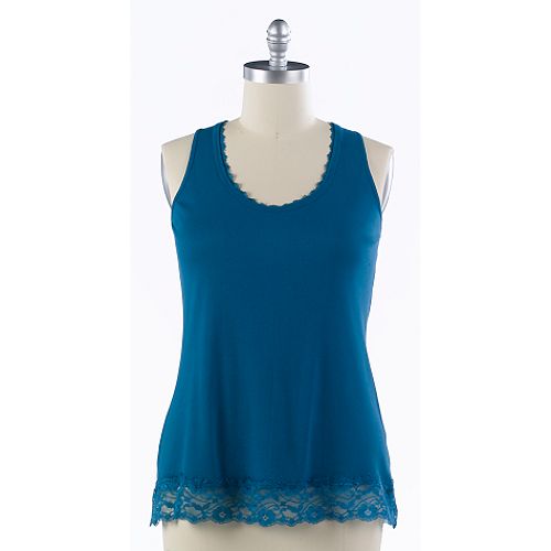 LL Cool J Juniors Plus Lace Tank