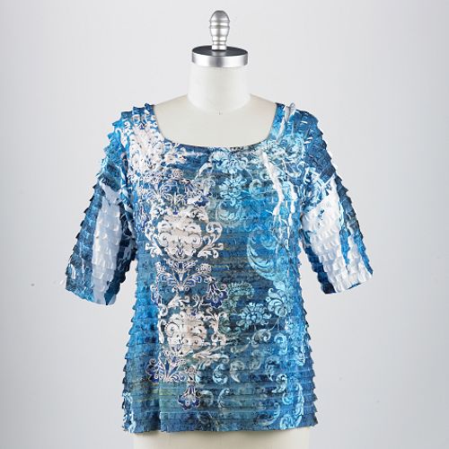 Uniform JPR Women's Plus 1/2 Sleeve Rayure