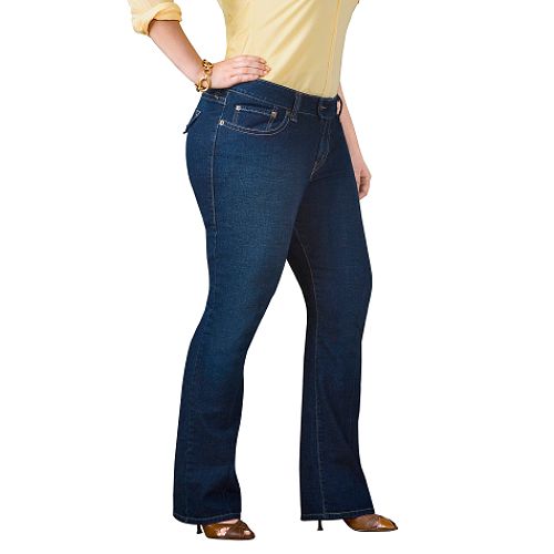 Levi's Women's Plus Arcuate Trouser Flare 542 Jeans