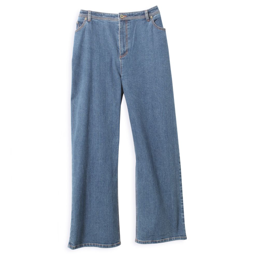 Classic Elements Women's Plus 5 Pocket Denim Jean Average