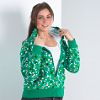 Juniors Plus Printed Hoodie