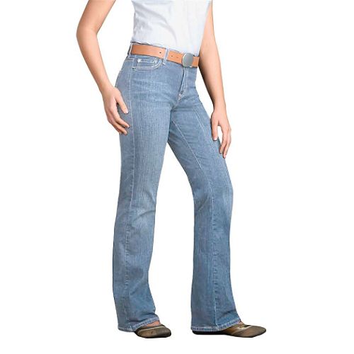 Levi's 512 Perfectly Slimming Boot Cut Jean - Petite