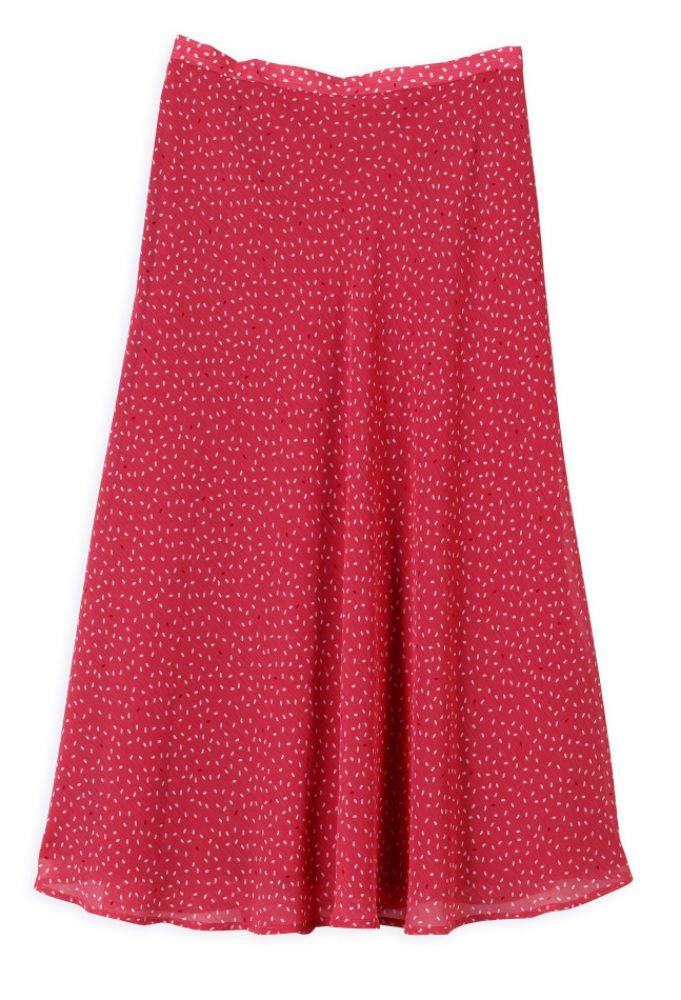 Covington Women's Plus Long Georgette Skirt