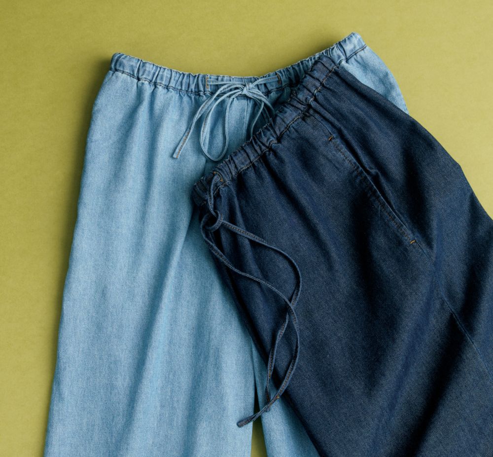 Silhouettes Women's Plus Drawstring Jeans