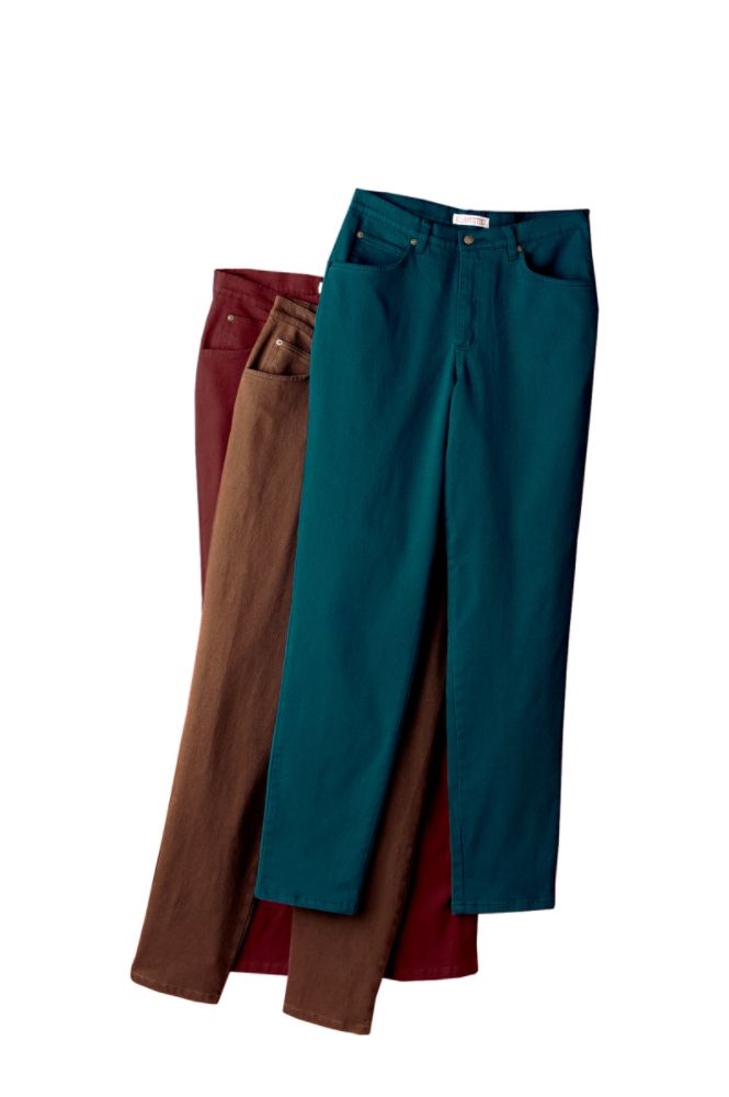 Silhouettes Women's Plus Classic Stretch Jeans, 28W-42W