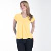 Petite Basket Weave Tee