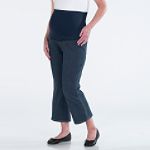 New Additions Denim Panel Crop