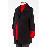 New Additions Pleated Collar Jacket