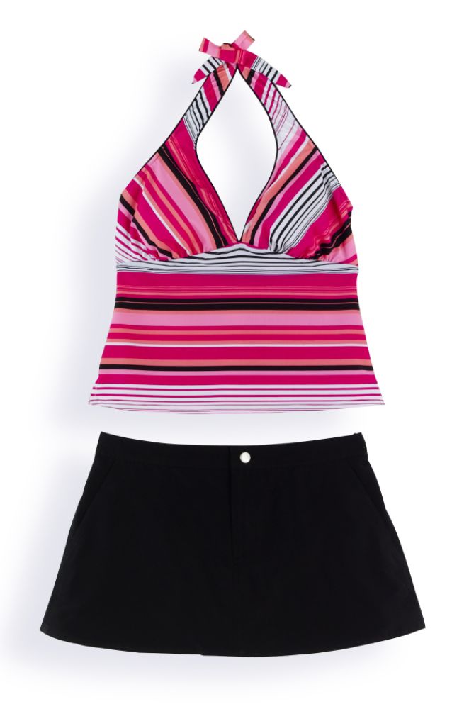 Tropical Escape Multistripe Skirtini