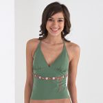Sears Kelly Halterkini Dark Ivy