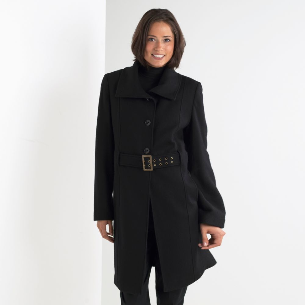 Covington Belted Stand Collar