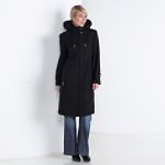 Trilogi Faux Fur Trim Zip Walker