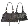 Excelled Fashion Lambskin Leather Handbag with "O" Ring