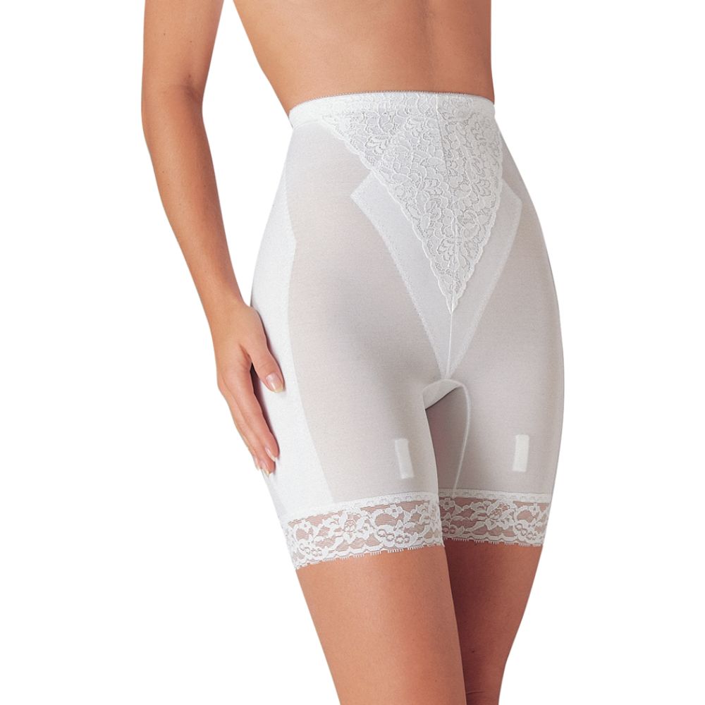 Slim Shape Brief Midleg Lace Panel