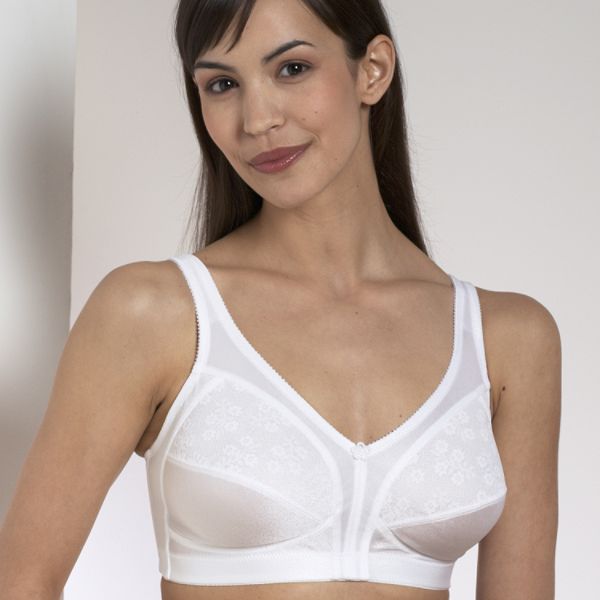 Exquisite Form Floral Lace Camisole Strap Bra #548, Extended Sizes