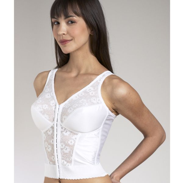 Exquisite Form Long Line Posture Bra #7565, Extended Sizes Available