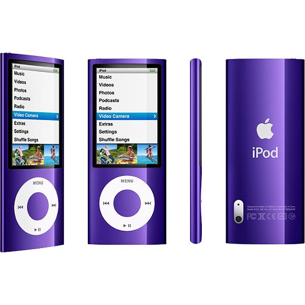 Apple iPod Nano 8GB 2.2 in. Screen Digital Media Player - Purple