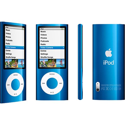 Apple iPod Nano 8GB 2.2 in. Screen Digital Media Player - Blue