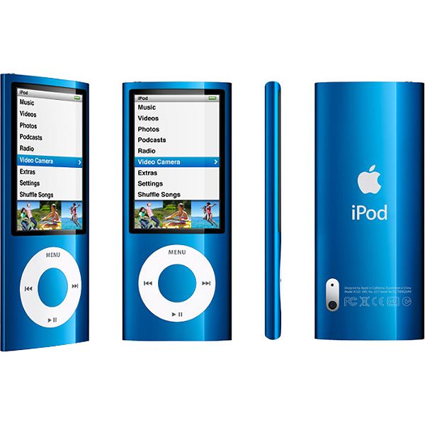 Apple iPod Nano 8GB 2.2 in. Screen Digital Media Player - Blue