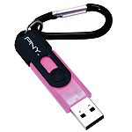 PNY 2GB USB 2.0 Flash Drive - Pink