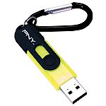 PNY 2GB USB 2.0 Flash Drive - Yellow