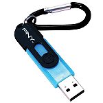 PNY 2GB USB 2.0 Flash Drive - Blue