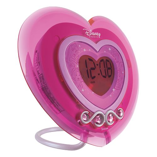 Disney Princess AM/FM Clock Radio
