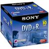 DVD+R Media, 10pk with Jewel Cases