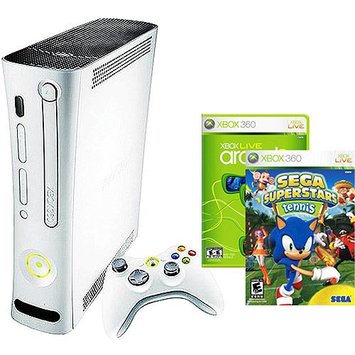 Microsoft Xbox 360 Arcade Flash Value Bundle